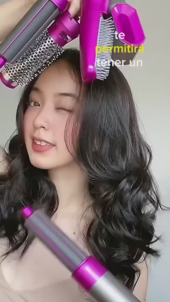 Cepillo Electrico Pelo 5 En 1